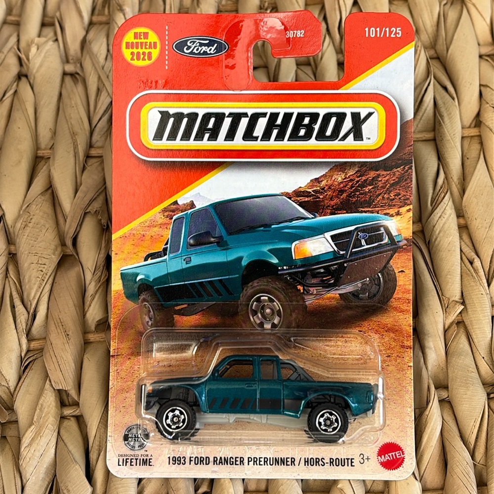 Matchbox 1993 Ford Ranger PreRunner Toy Pickup Truck Teal New 2026